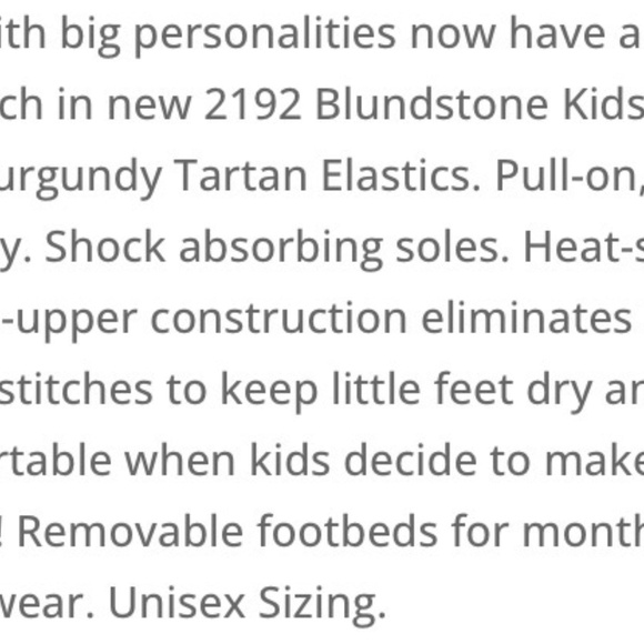 Blundstone With Tartan Chelsea Boots Youth Unisex 3 - Picture 3 of 10